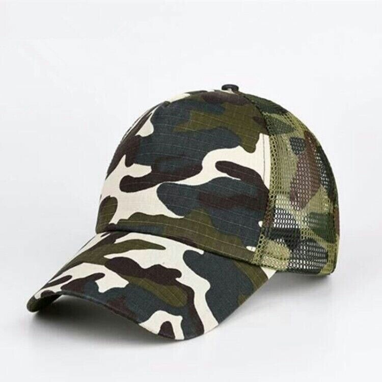 Camouflage baseball hat teenager voksen camouflage kasketter afslappet justerbar baseball cap drenge udendørs solhat