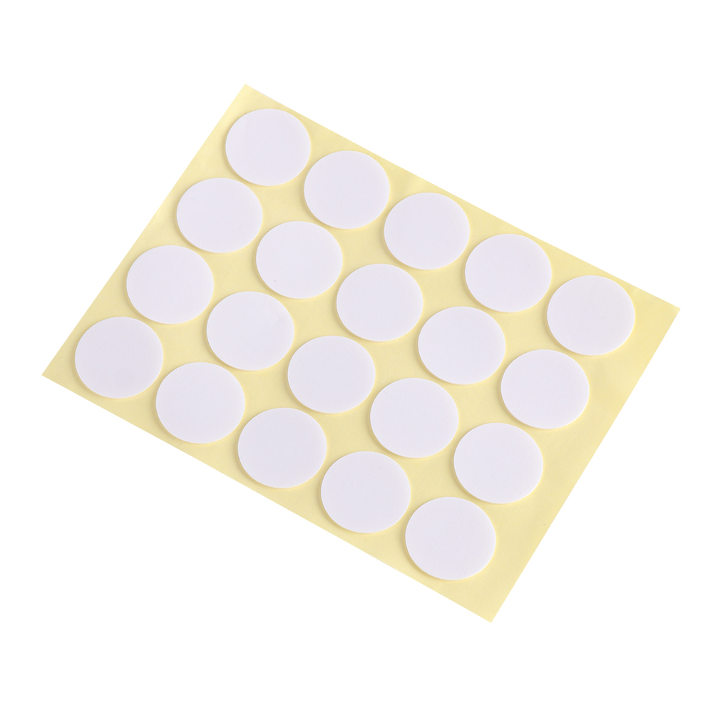 20/100Pcs 20mm Candle Wicks Stickers Double-sided Foam Adhesive Dot Heat Resistance Centering Device DIY Candle Making