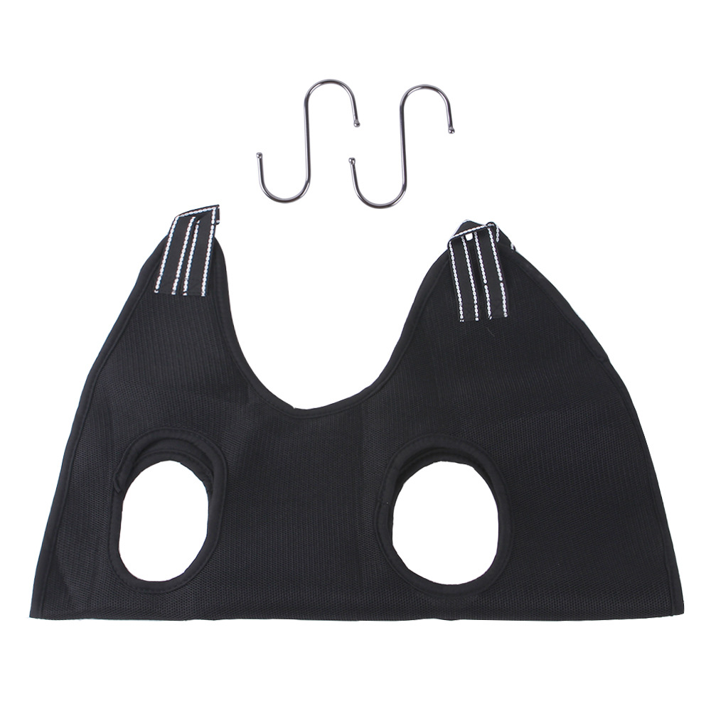 Huisdier Kat Grooming Hangmat Helper Kat Grooming Hammocls Terughoudendheid Zak Puppy Hond Kat Nail Clip Trimmen Tool Hond Klauw zorg Zak: Black / L