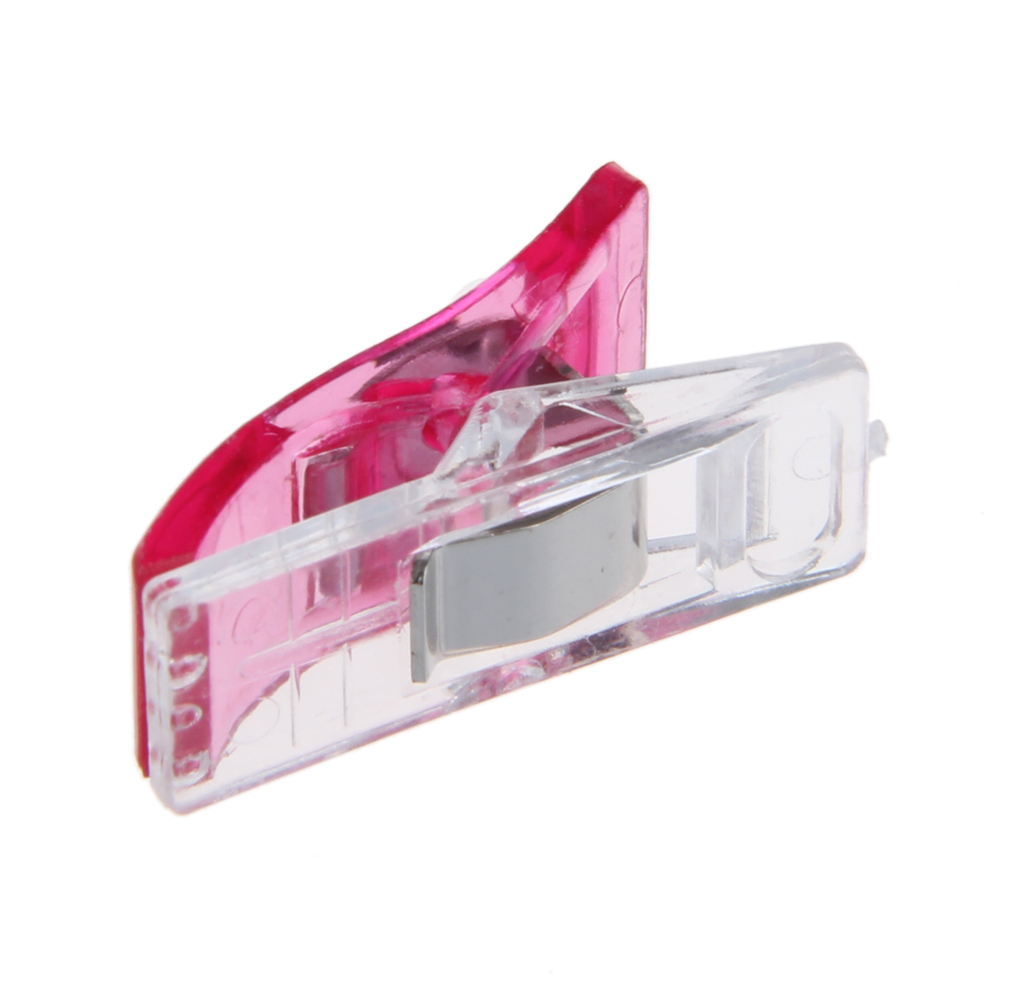 Draagbare 20 Stks Plastic Wonder Clips Klemmen Stof Craft Naaien Houder Quilter
