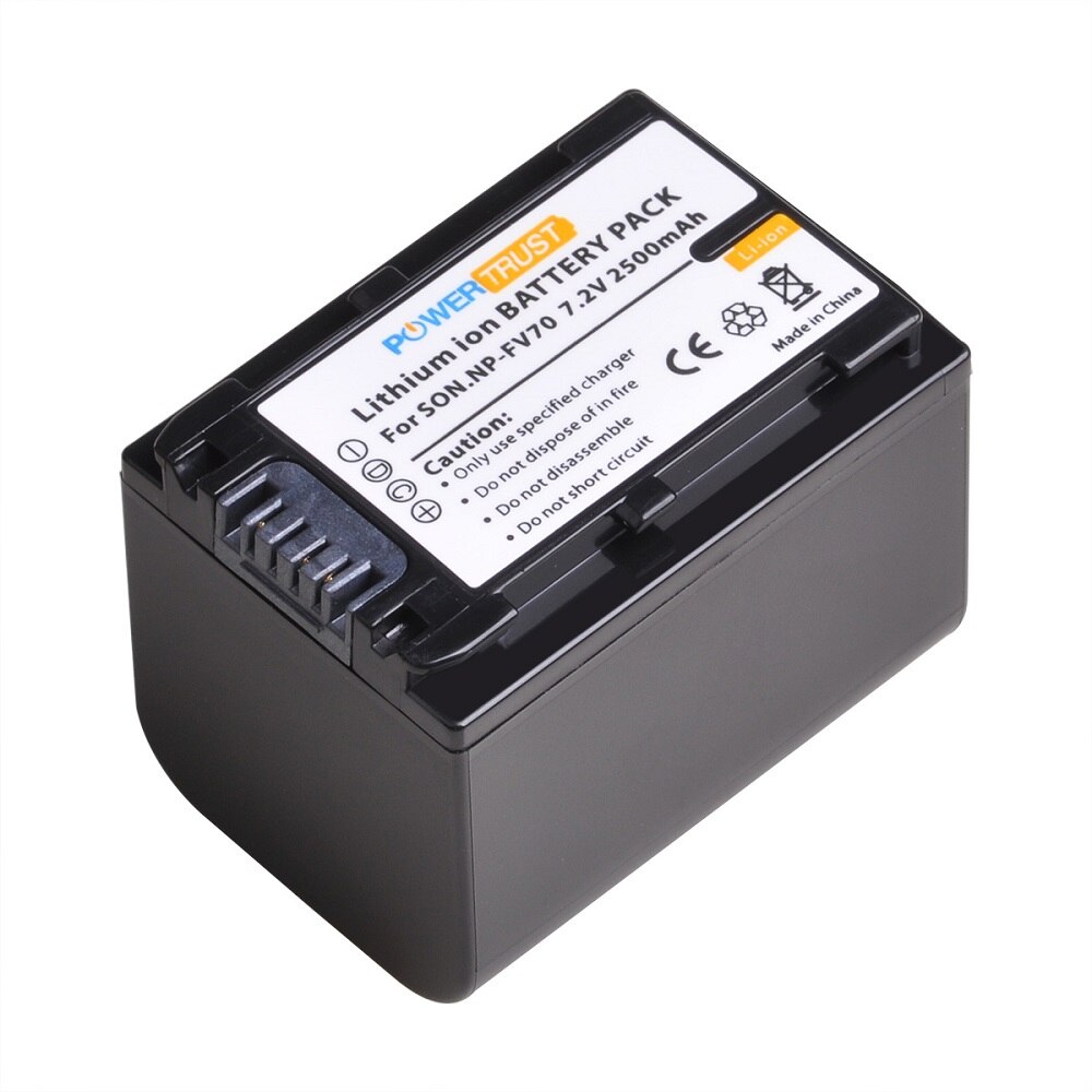 Cargador de batería de NP-FV70 para videocámara Sony FDR-AX53 AX700 AX33/B, HDR-CX455/B, CX675/B, CX900, PJ340, PJ540, PJ670/B, PJ810, Handycam
