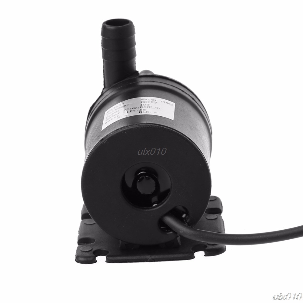 Pompe à eau solaire sans balais, 800l/H, 5m, DC 12V, Circulation d'eau, Submersible, S18, et directe