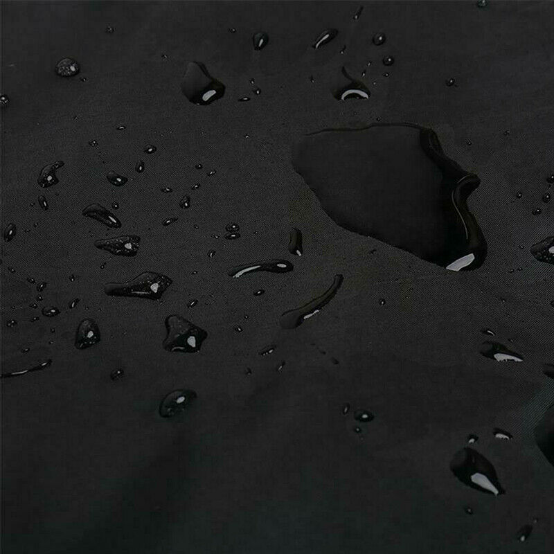 Black Garden Large Banana Parasol Cover Cantilever Outdoor Patio Covers Weatherproof Furniture Protection Cust Proof Covers