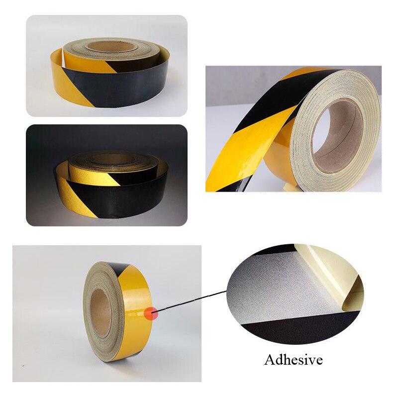 50mm X30m Reflective Material Sticker Automobile Motorcycles Safety Warning Tape Reflective Film Car Stickers