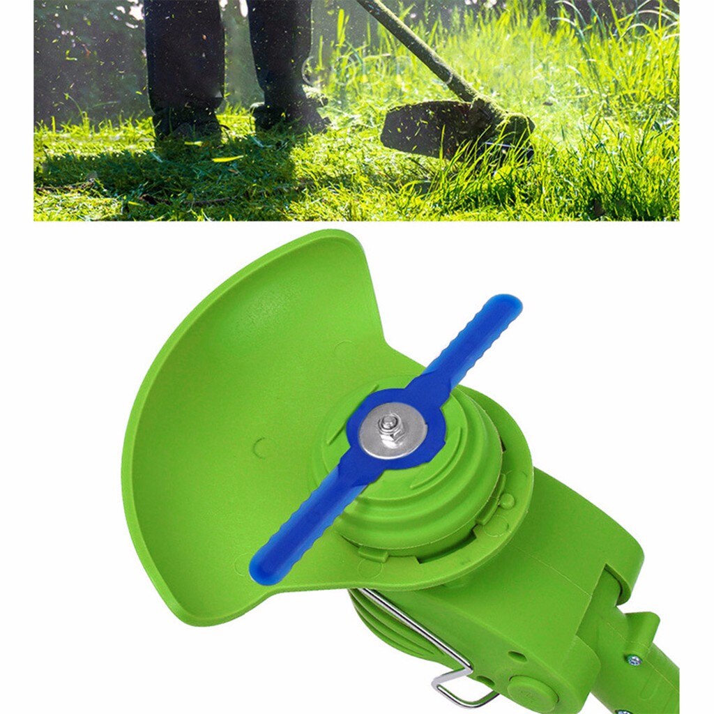 5 uds. Cortacésped de plástico resistente al desgaste, cuchilla de cabeza de cortacésped adecuada para jardinería, accesorio de herramienta de césped