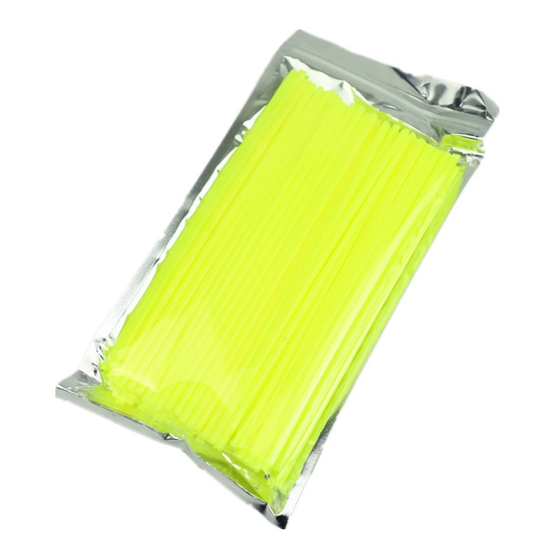 72 pièces 24cm universel Dirt Bike rayons couvre moto jante rayons Wrap Kit peaux protecteur couverture pour Motocross vélo vélo vélo: MULTI