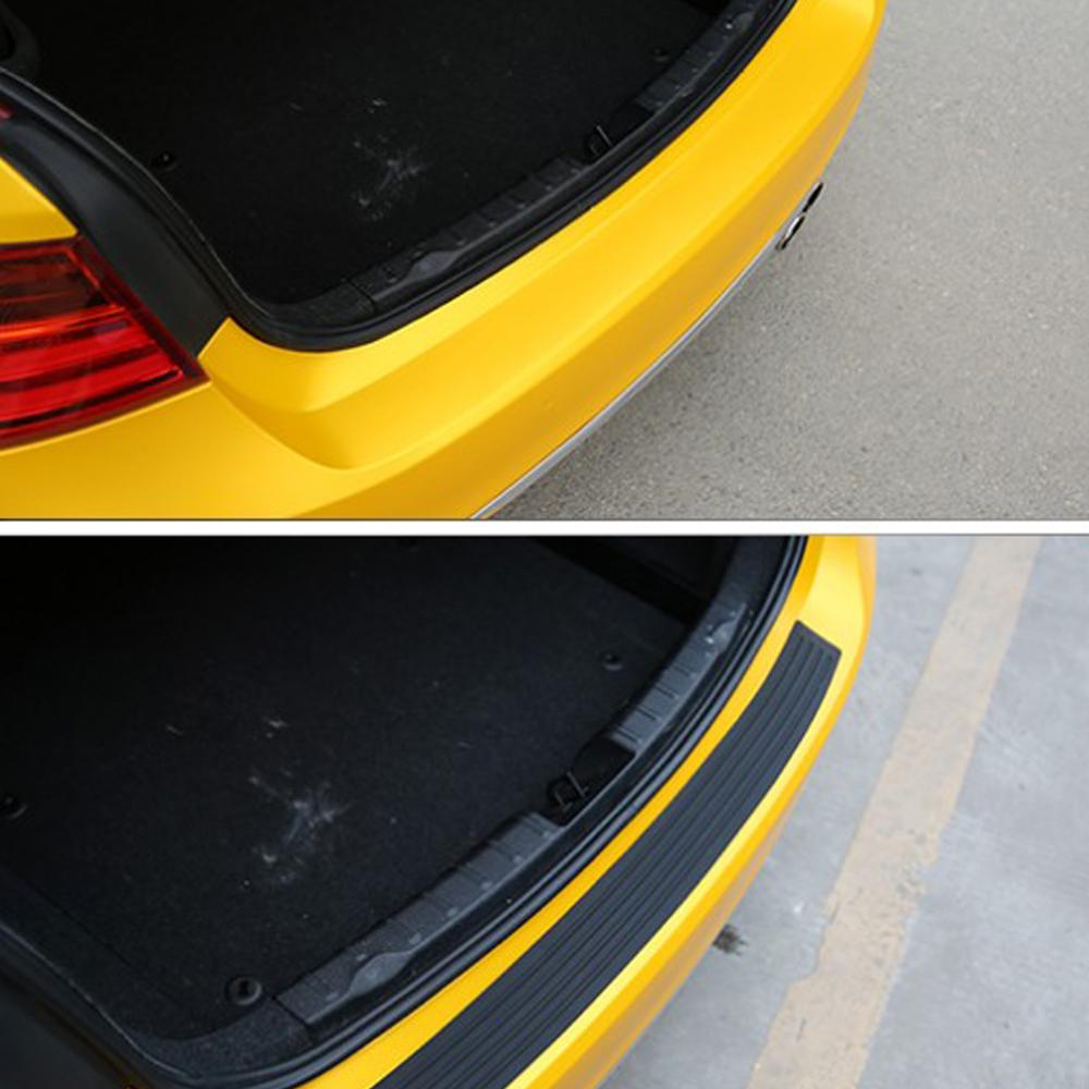 Universal Black Anti-Collision Patch Bumper Guard Strip Anti-Kras Bumper Protector Rubber Strip