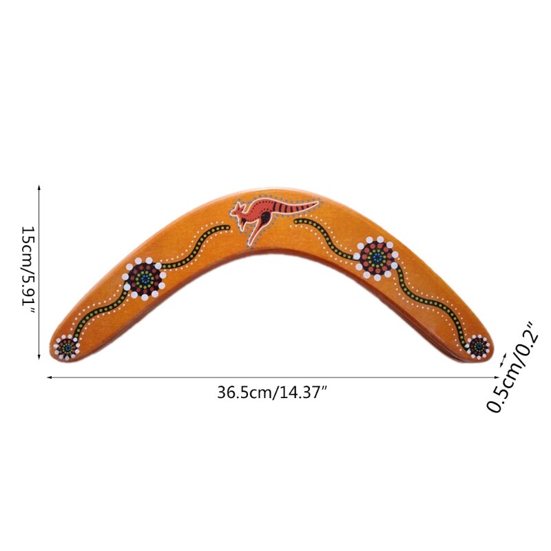 Boomerangs di legno-Boomerang sicuro dei bambini per il Dropshipping all&#39;ingrosso di lancio leggero a nessun vento