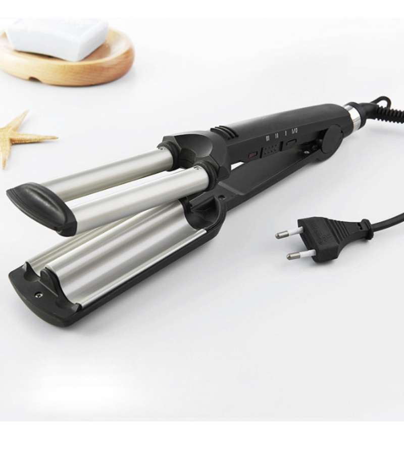 Wave hair styler 3 tønder big wave krøllejern hårkrøllere krøllejern fluffy waver salon stylingværktøjer