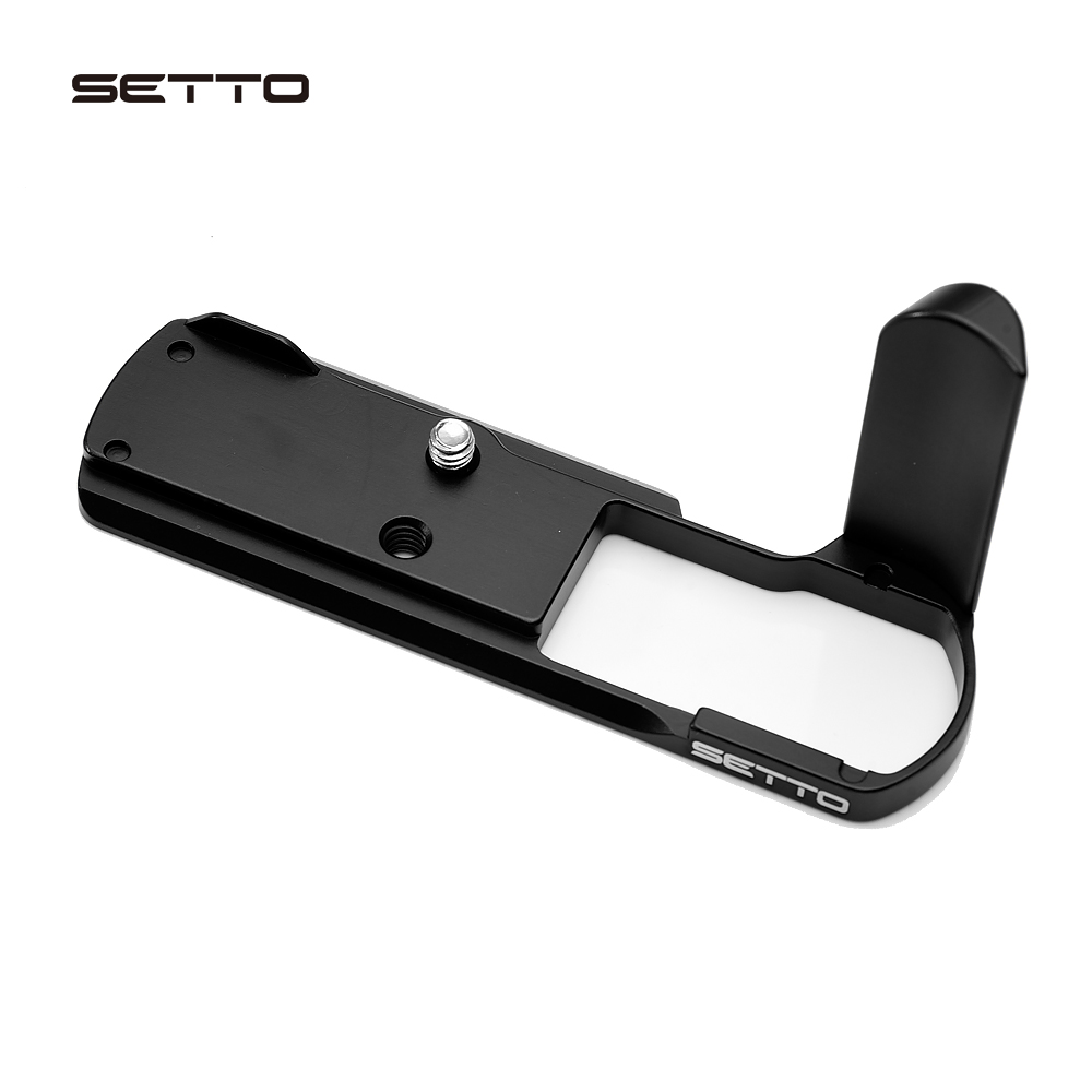 Hand Grip L Bracket for Panasonic Lumix GX9 GX85 GX80 GX7 Mark III II Holder fit Arca Swiss Type Quick Release Plate
