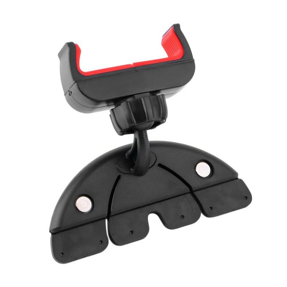Universal Adjustable CD Player Slot Smartphone Mobile Phone Car Mount Holder 360 Rotating Magnet Stand Bracket for GPS