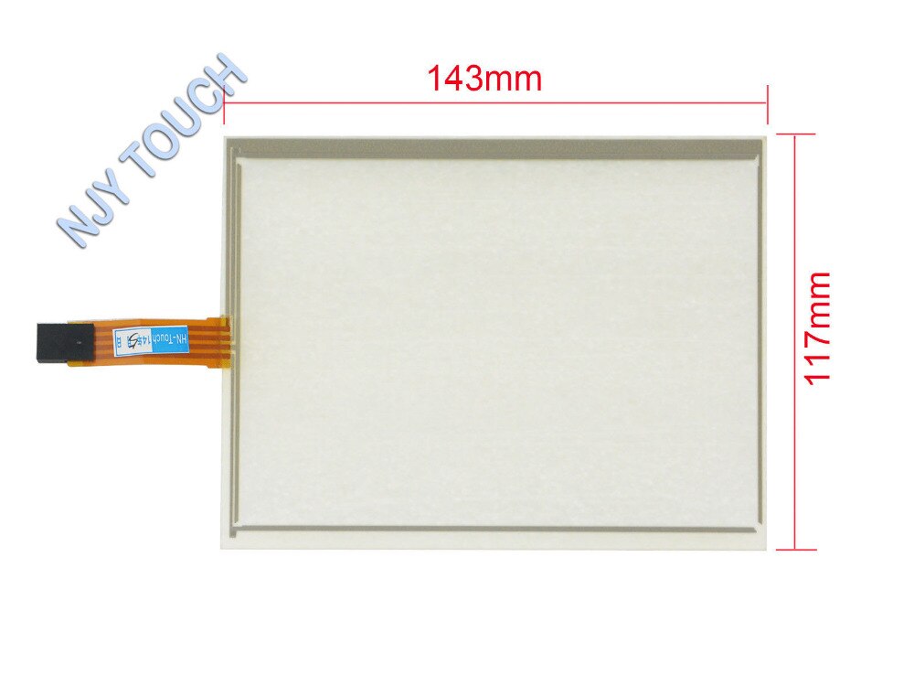 6.5 Inch 4 Wire Resistive Touch Screen Panel AUO 640x480 LCD G065VN01 143x117mm