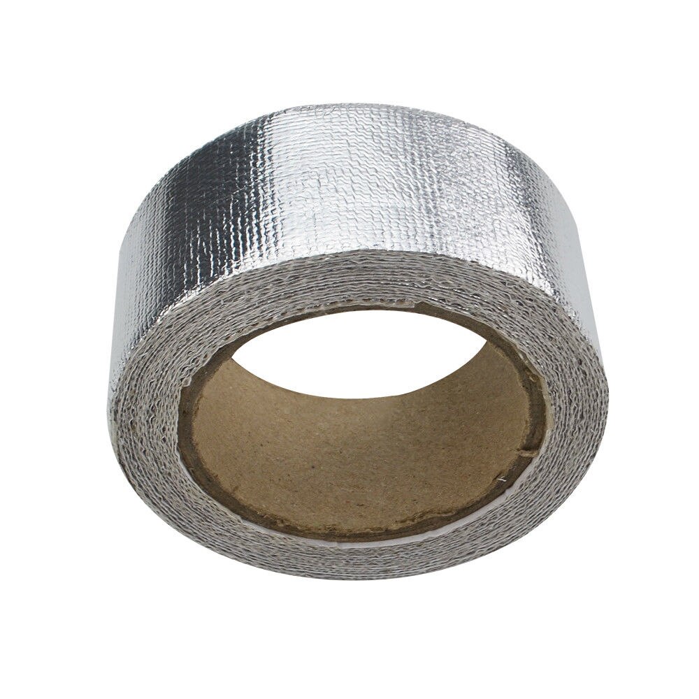 Aluminum Reinforced Tape Adhesive Backed Heat Shield Resistant Wrap For Intake