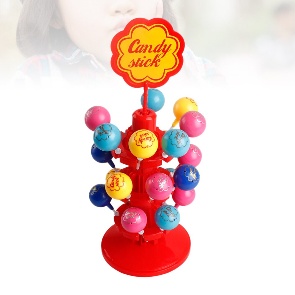 1 Set of Kids Lollipop Classic Wooden Preschool Inserting Educational Balance Accessory Game for Toddler Kids Children