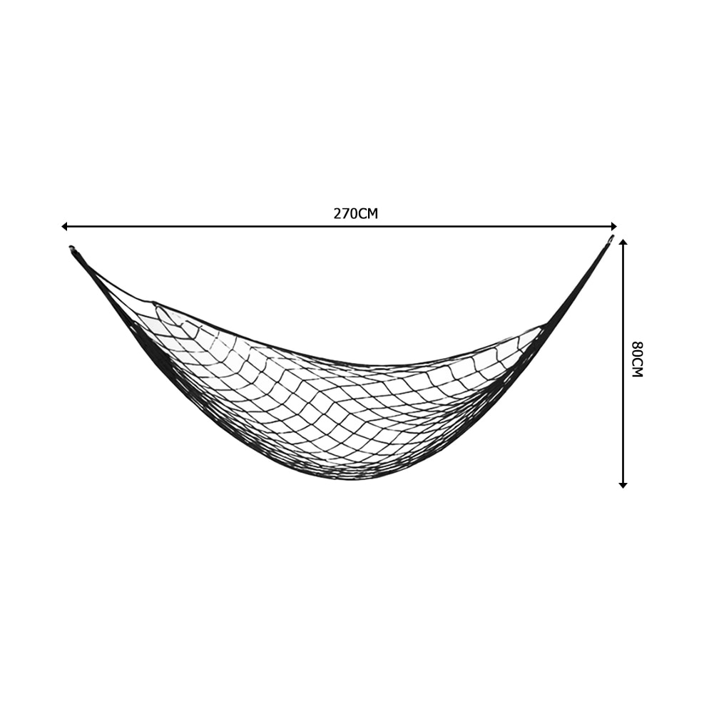 Mesh Sleeping Beds Chairs Outdoor Garden Nylon Swing Beaches Hanging Net Hammock for Household Garden Decorations