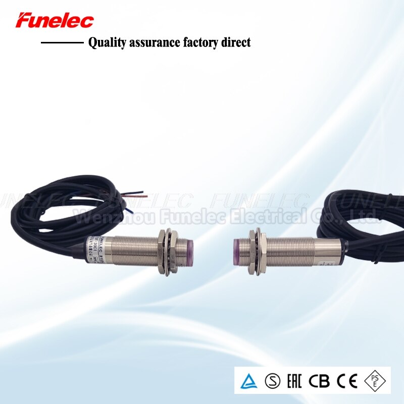 Infrared sensor NPN PNP Infrared Sensitivity Adjustable Long Distance Measuring Sensor Photoelectric Sensor Photocell Switch