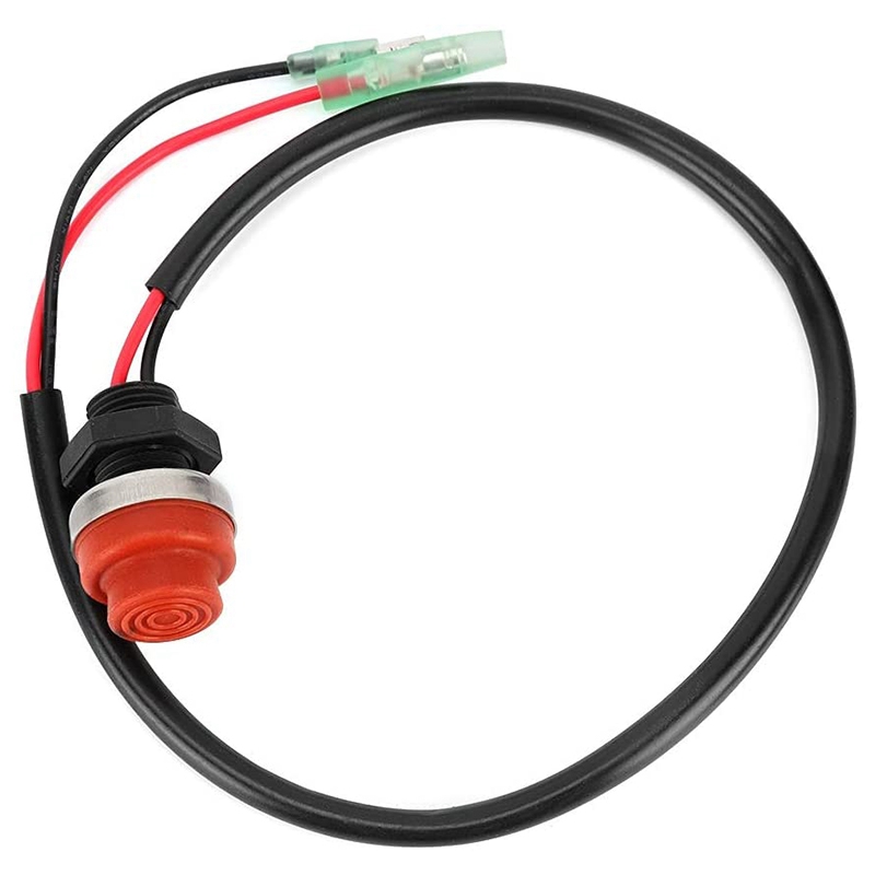 Start Stop Switch, Outboard Engine Switch Keyless Push Button Switch for Marine Boat Yatch Outboard Engine