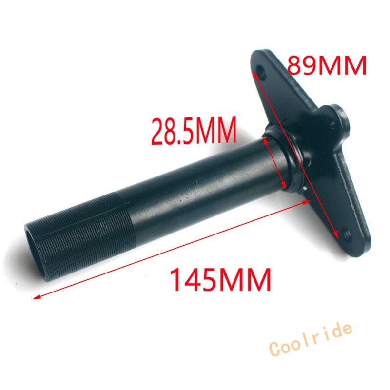 Coolride scooter substituível peças de metal amortecedor ligação haste garfo dianteiro suporte adequado para motocicleta scooter elétrico
