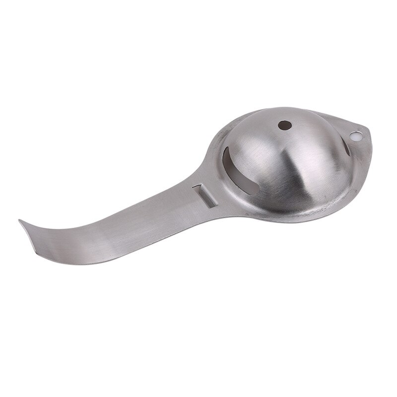 Egg Separator Tool 1PC Stainless Steel Egg Yolk White Separator Cooking Tool Kitchen Gadget Eggs Tools
