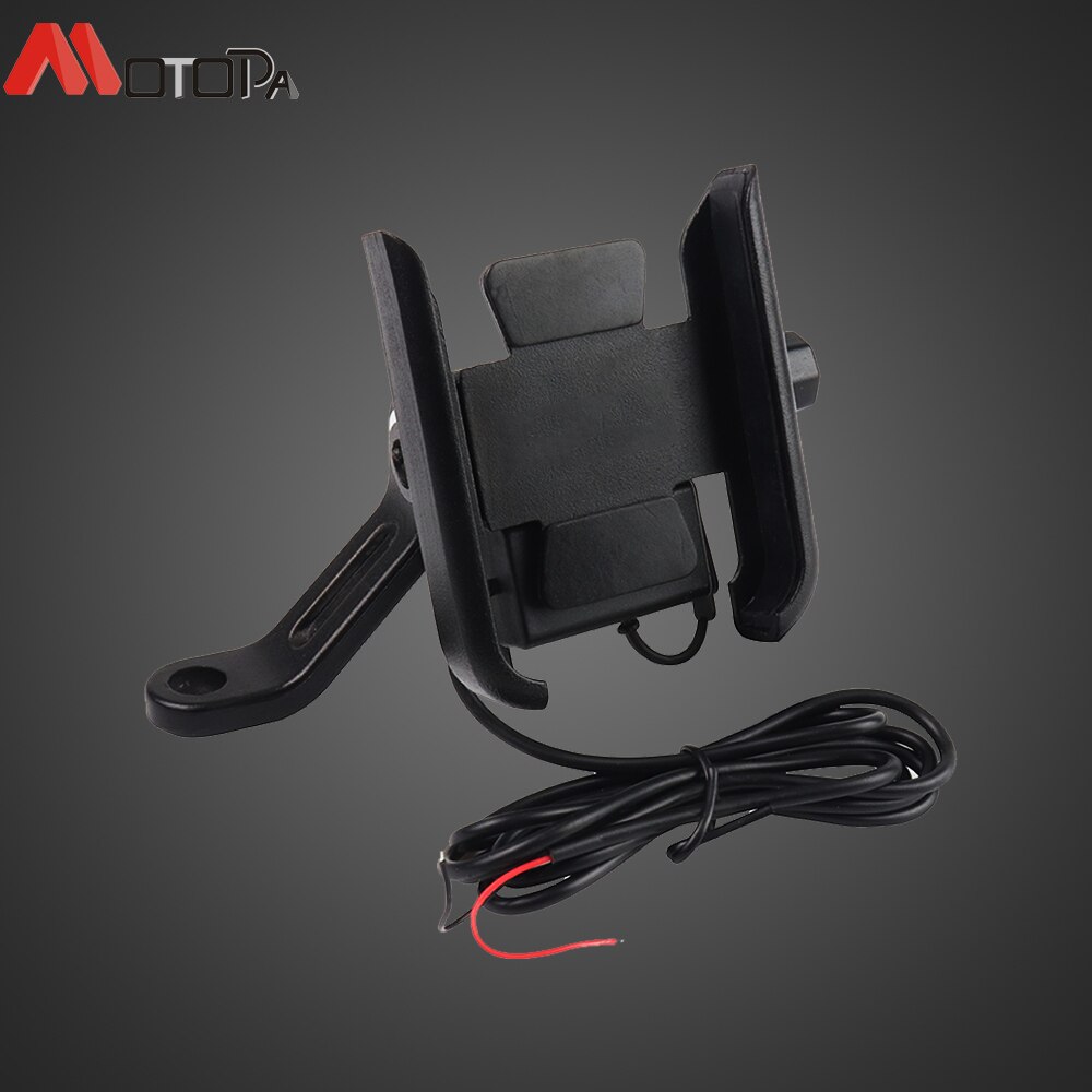 Montana XR5 Motorcycle Mobile Phone Holder Stand Aluminum Navigation Bracket Mount For Macbor Montana XR5 XR 5: B7 Mirror mount