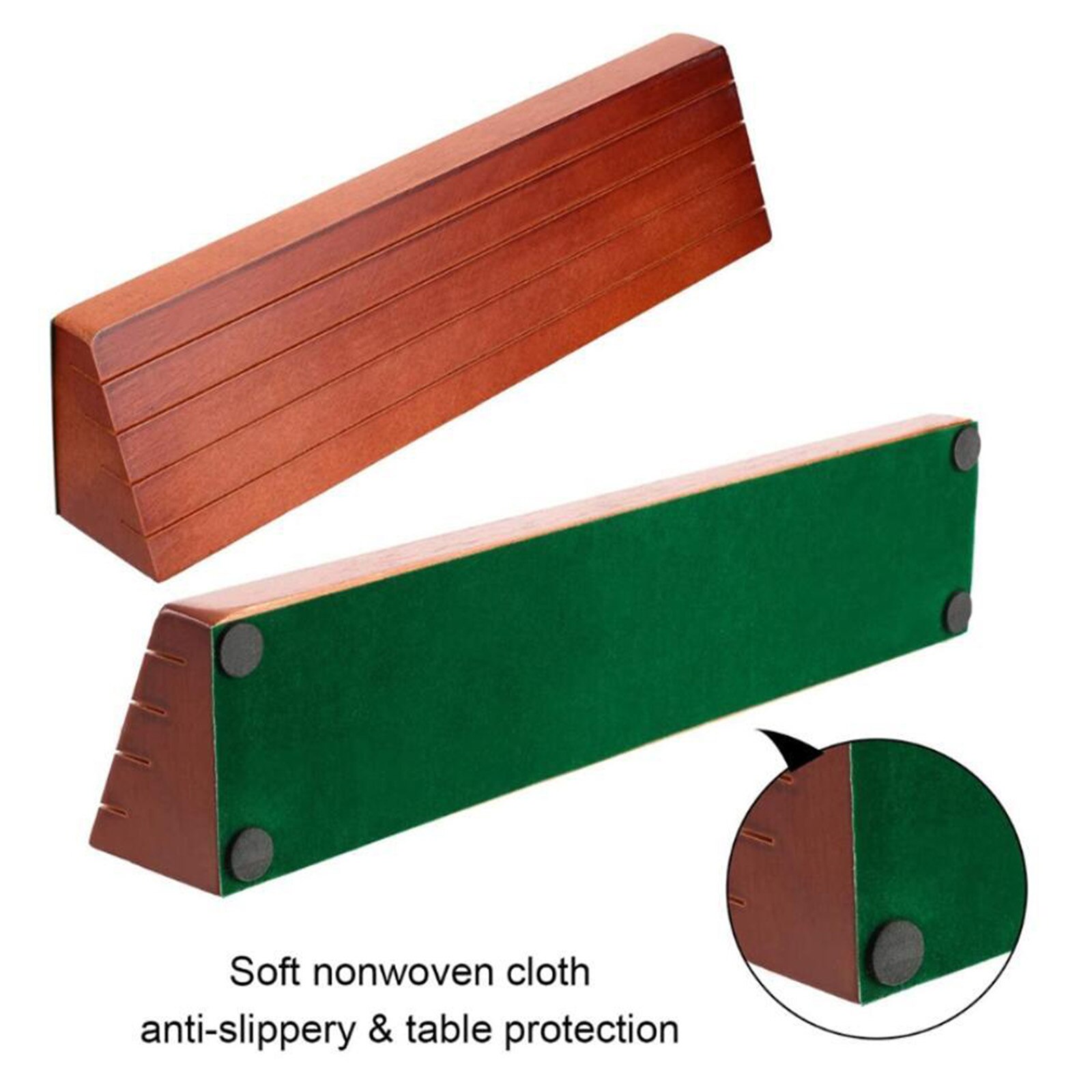 Wooden Playing Card Holder Base Game Cards Stand Rack Organizer for Adults