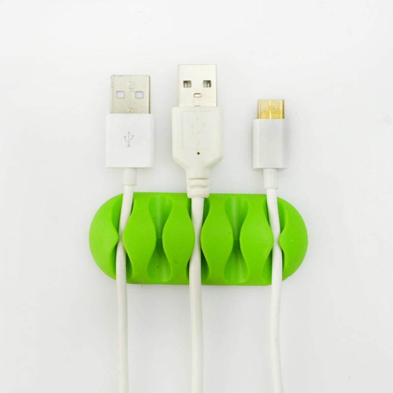 Mini bil trådhållare plast för hörlurar stationär usb kabel kabelklämma självhäftande linje lås klämma kabel arrangör tie fixer