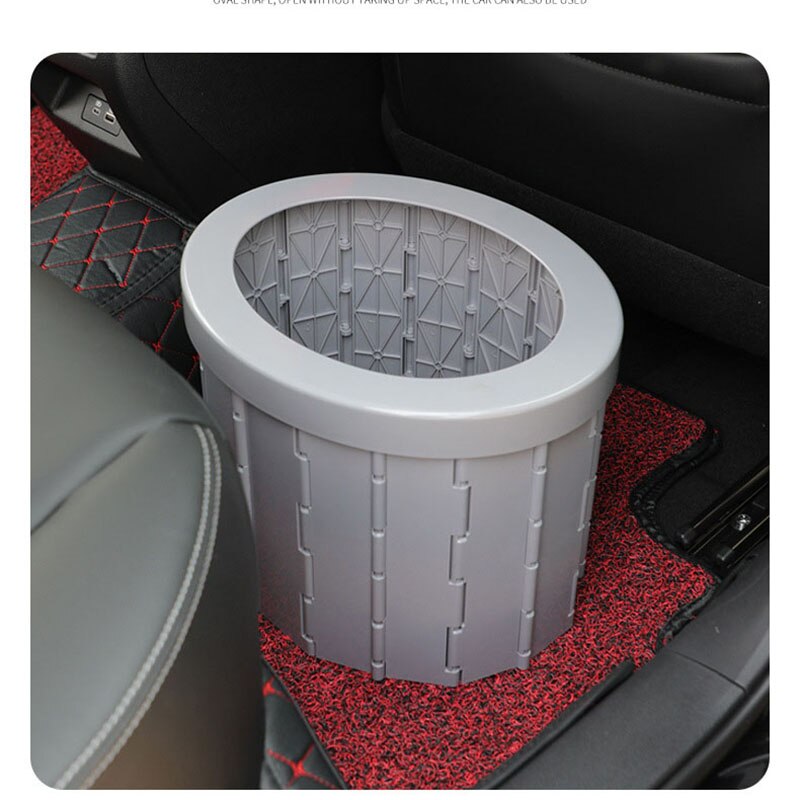 Inodoro plegable portátil para coche, inodoro de Camping, Cubo de viaje, asiento de inodoro para Camping, senderismo y viaje largo
