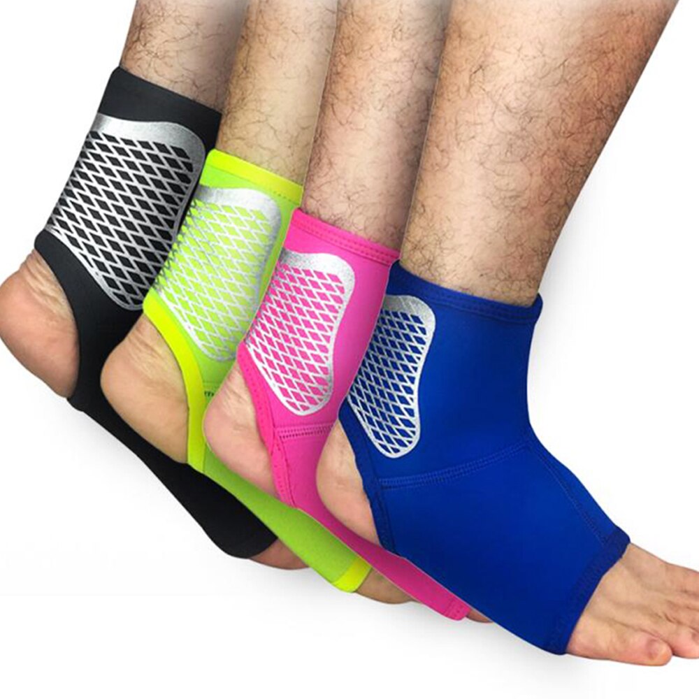 SPOSAFE 1Pc Sports Ankle Support Football Basketball Badminton Sport Protection Bandage Elastic Ankle Sprain Brace Guard Protect