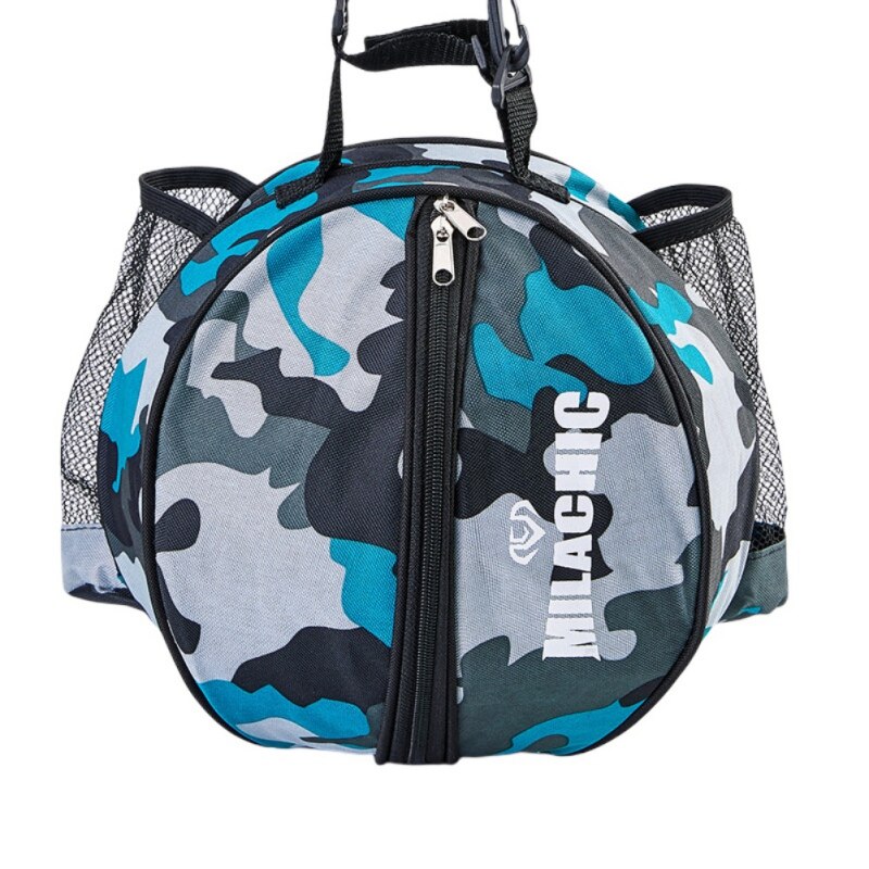 Waterproof Sport Basketball Carrying Bag Volleyball Storage Pouch Round Football for Easy Safety Exercise Accessories # zvbk: D