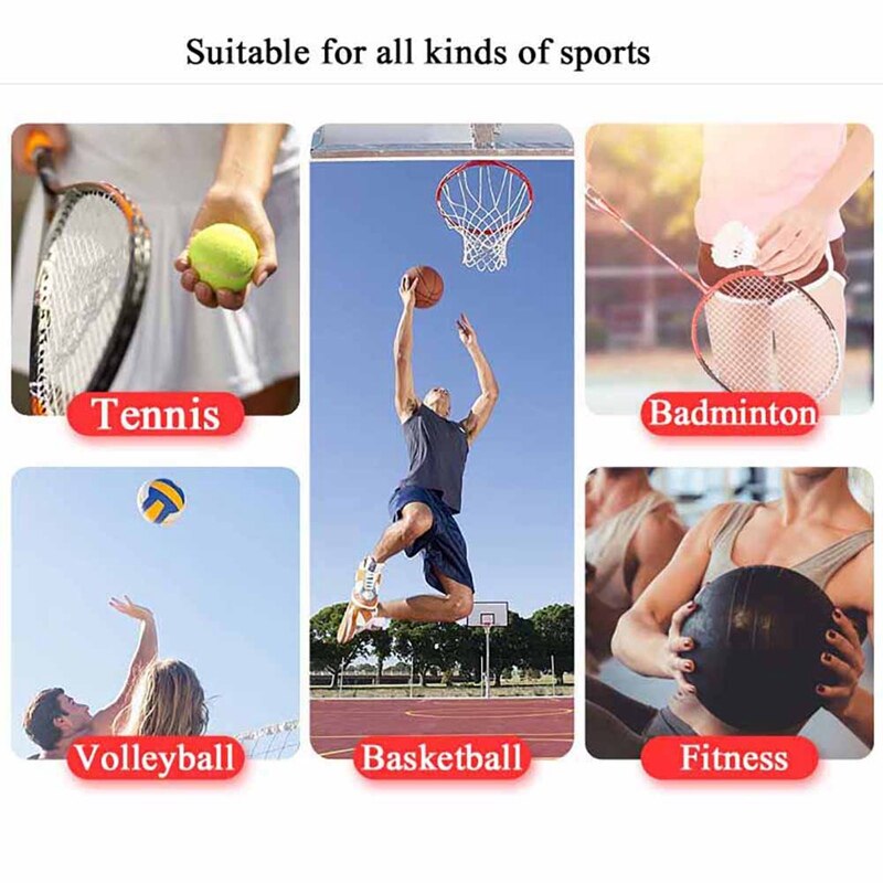 Protector de dedos antideslizante para baloncesto y voleibol, Protector de vendaje transpirable y lavable,