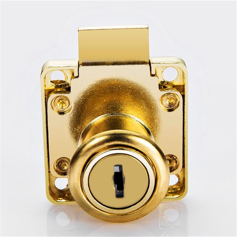 Kk & Fing Lade Sloten Met 2 Sleutels Meubilair Hardware Deur Kast Lade Slot Voor Bureau Brief Box 3 kleuren Cam Sloten