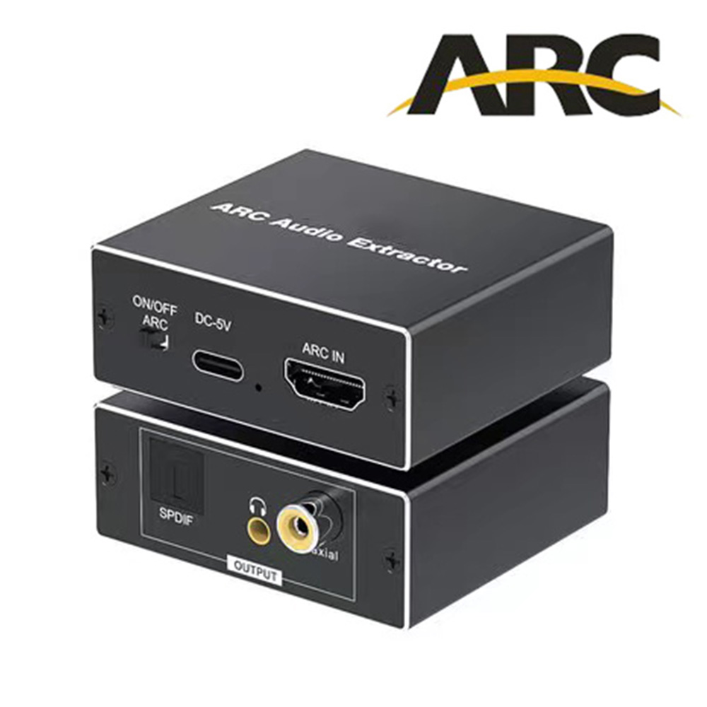 Adaptateur de coque HDMI vers audio optique, convertisseur, extracteur de périphérie, audio nicarrisexhaus, arc vers RCA