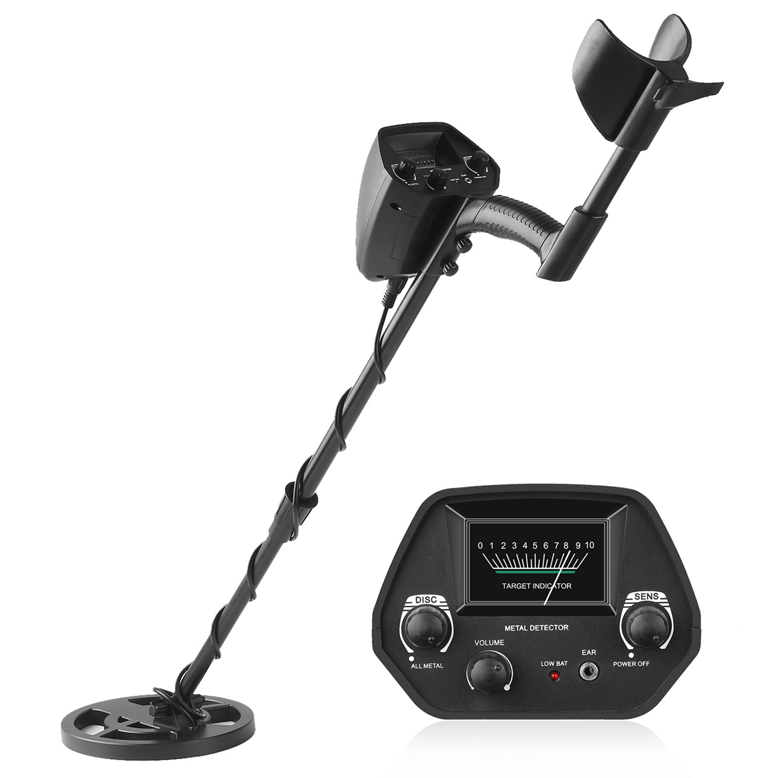 Metal Detector Underground Metal Finder Gold Detector Treasure Hunter Gold Digger Metal Detection for Beginner Pinpointer: GTX5030-01