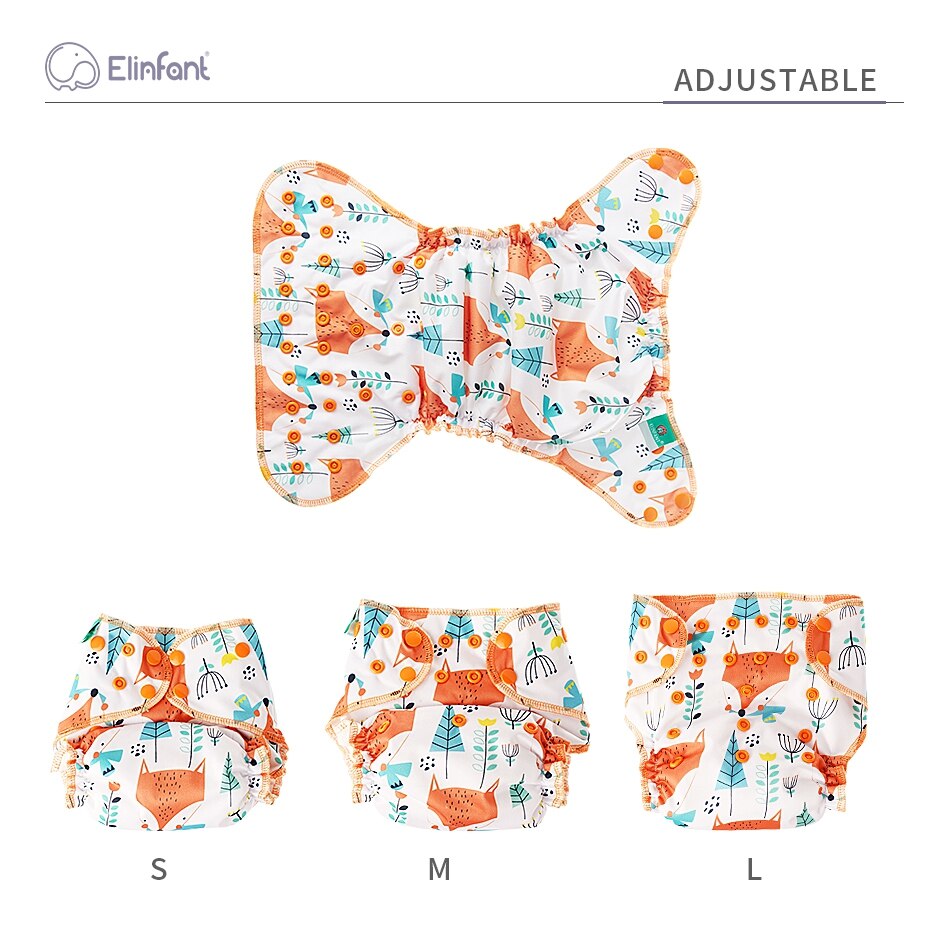 Eco-Friendly Baby Cloth Diaper Reusable Heavy Wetter Hybrid AIO/AI2 Waterproof Bamboo Washable Aio Baby Nappy Best Sell