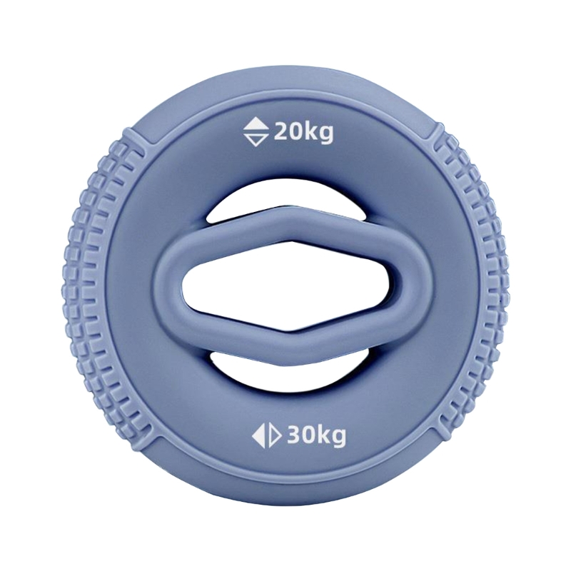 Hand Grip Strengthener Silicone Squeezer, Finger Exerciser, Antebraço Anéis, Pinças Físicas: Azul