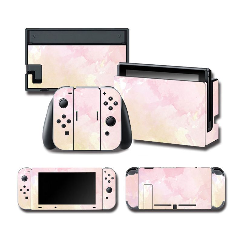 1Set Full Body Skin Kleurrijke Sticker Art Decals Voor Ns Switch Console Controller: Color I