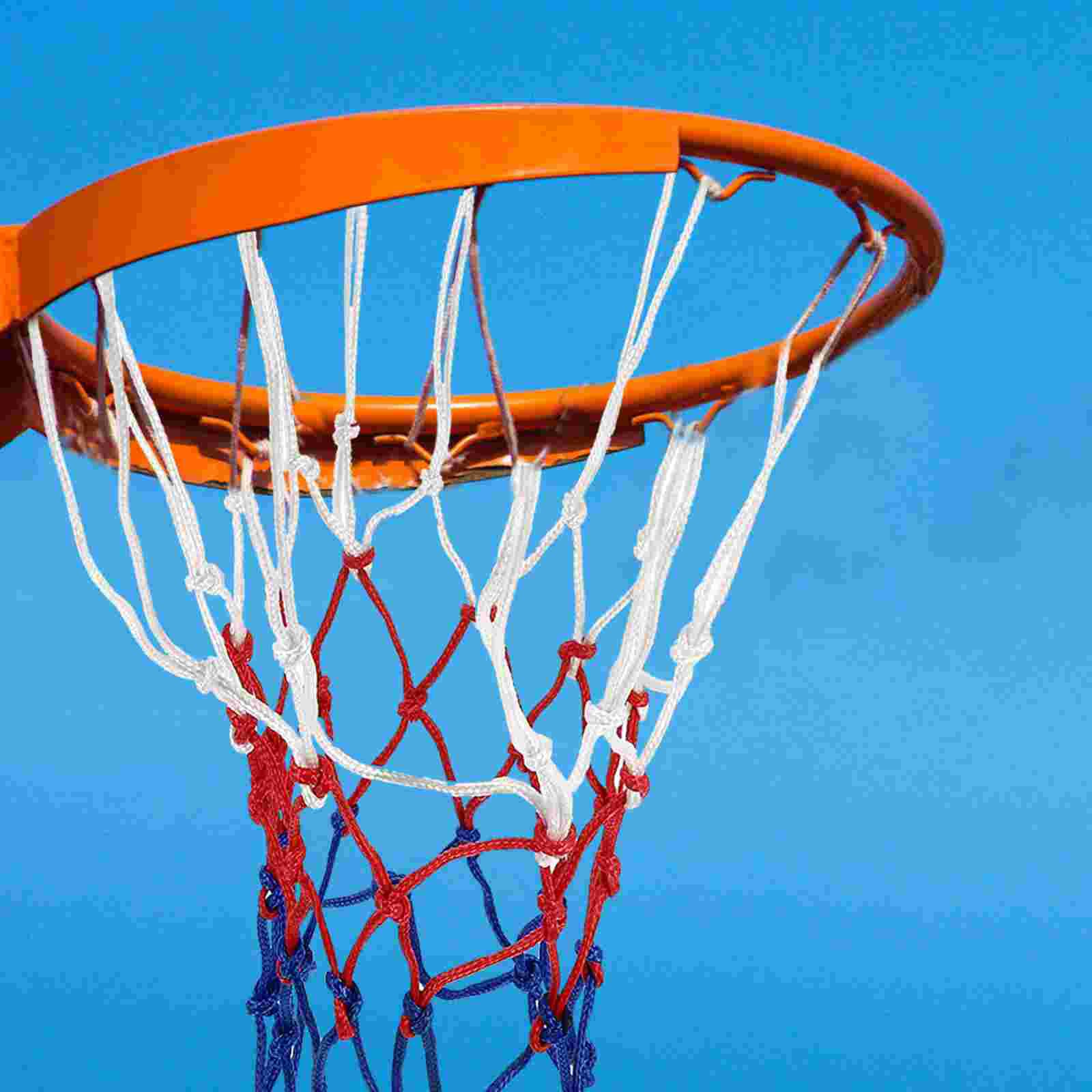 2pcs Basketball Nets for Competition Heavy Duty Thick Nets Basketball Nets