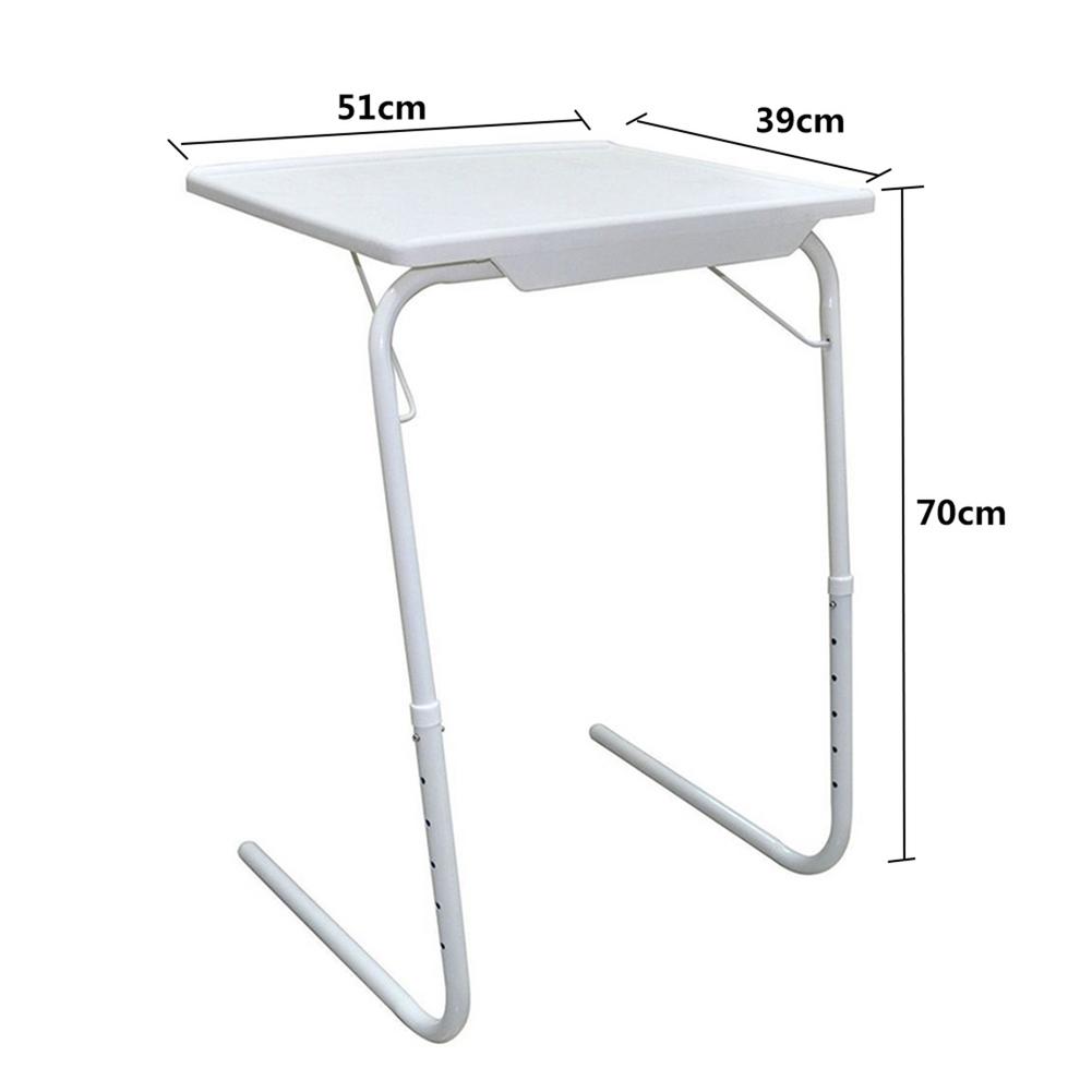 Simple Multifunction Folding Laptop Table Height Adjustment Computer Desk Beside Bed Sofa Portable Laptop Table