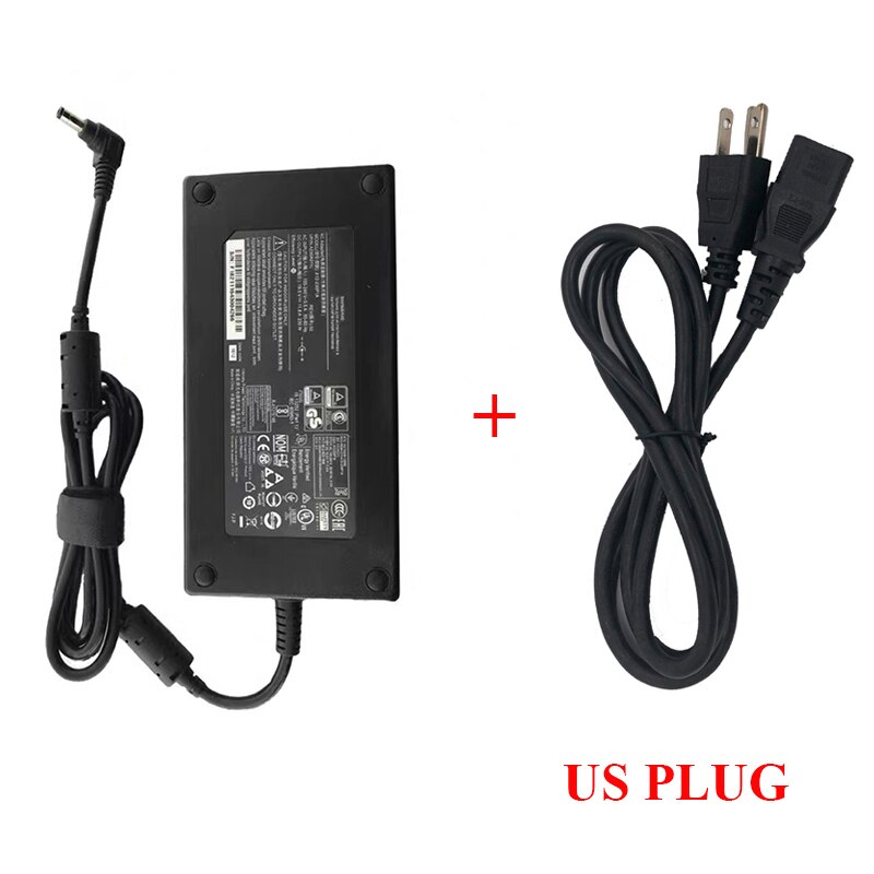 Original Laptop Adapter 19,5 V 11,8 A 5,5*2,5mm 230 W Ladegerät Für MSI A12-230P1A A17-230P1A A230A012L GS65 GS75 STEALTH-248 P65: Rot