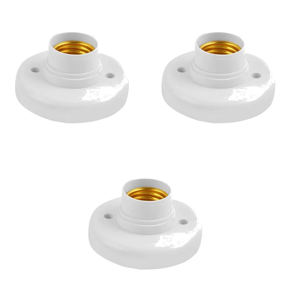 E27 Lampen fassung Schraub verschluss weiß Decken leuchte multifunktion Ale Lampe Lampen befestigungs sockel Ständer Glühbirnen Halfter: Blau