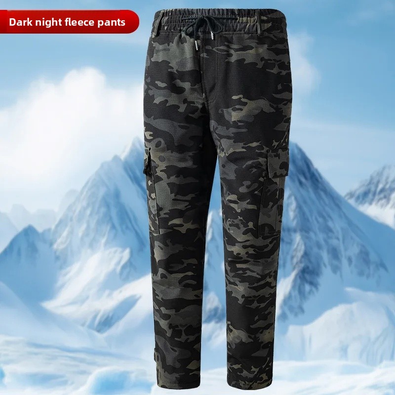 Vêtements de travail en polaire épaisse pour hommes, coupe-vent, imperméable, , en coton, ensemble gilet, combinaison de Protection du travail, automne et hiver: 60 / Rouge