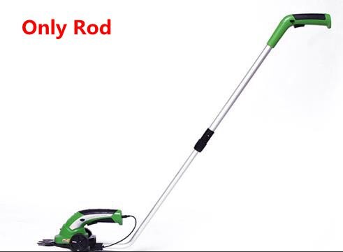 7.2V 2 In 1 Electric Trimmer Lithium-ion Cordless Lawn Mower Garden Tools Hedge Trimmer Rechargeable Lawn Trimmers for Garden Gr: White