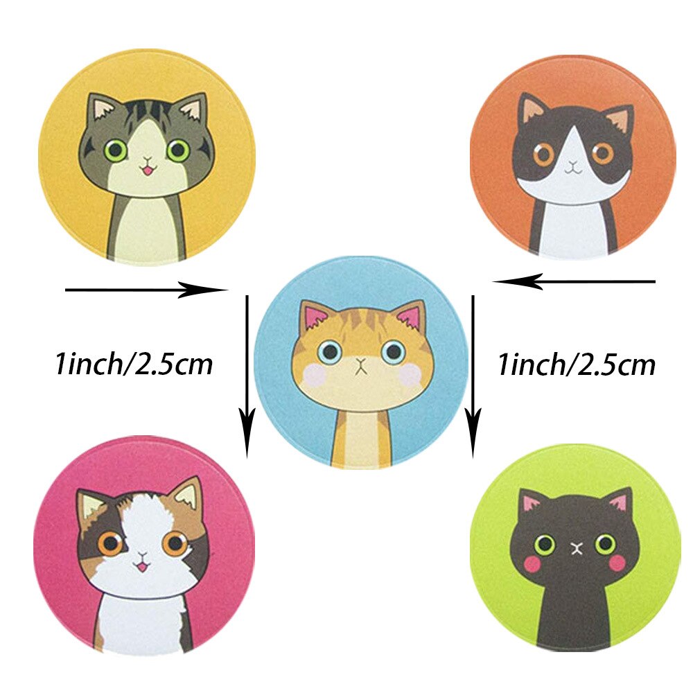 100-500pcs/roll Lovely Cat Stickers For School Reward Stickers Classroom Decoration Encouragement Sticker For Student Teacher