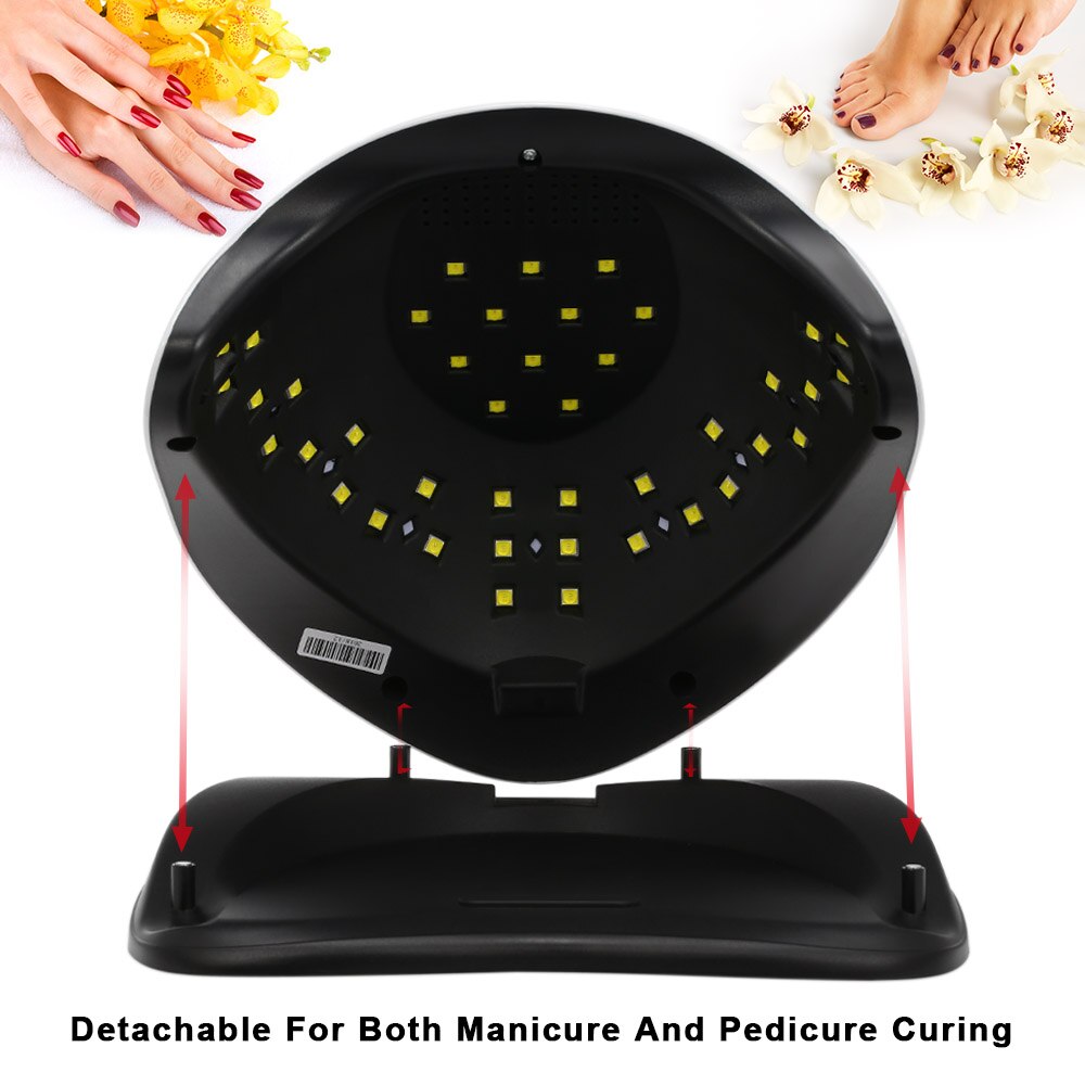 SUNNAIL 80W UV LED Nail Lamp Sunlight Nail Gel Dryer Machine Fingernails Toenails Curing Equipment Nail Art Tool