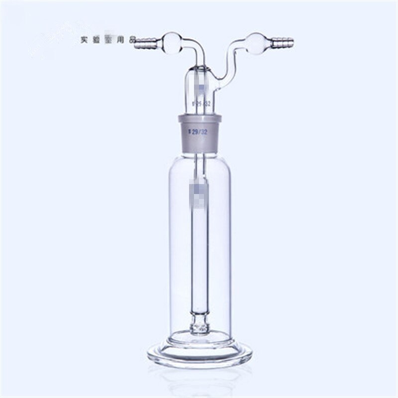 60/125/250ml Monteggia Gas Washing Bottle Glass Porous Lab Chemistry Laborotary