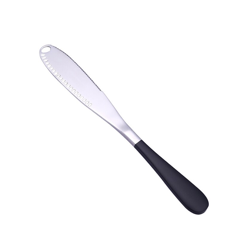 Edelstahl Butter Messer Butter Messer Mit Löcher Multifunktions Nachtisch Kuchen Brot Werkzeuge Besteck Nachtisch Werkzeuge Messer setzt: G