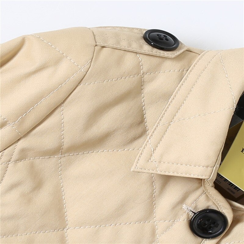 Veste en cuir coton et cuir pour garçons, automne-hiver enfants coréens Plus velours