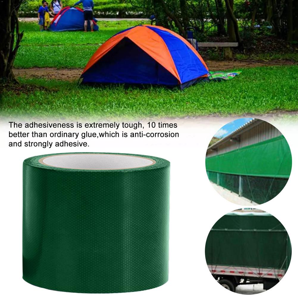 Vasthoudend Tent Reparatie Tape Waterdichte Tent Netting Reparatie Kit Dekzeil Reparatie Tape Met Water Weerstand Voor Doek Repareren