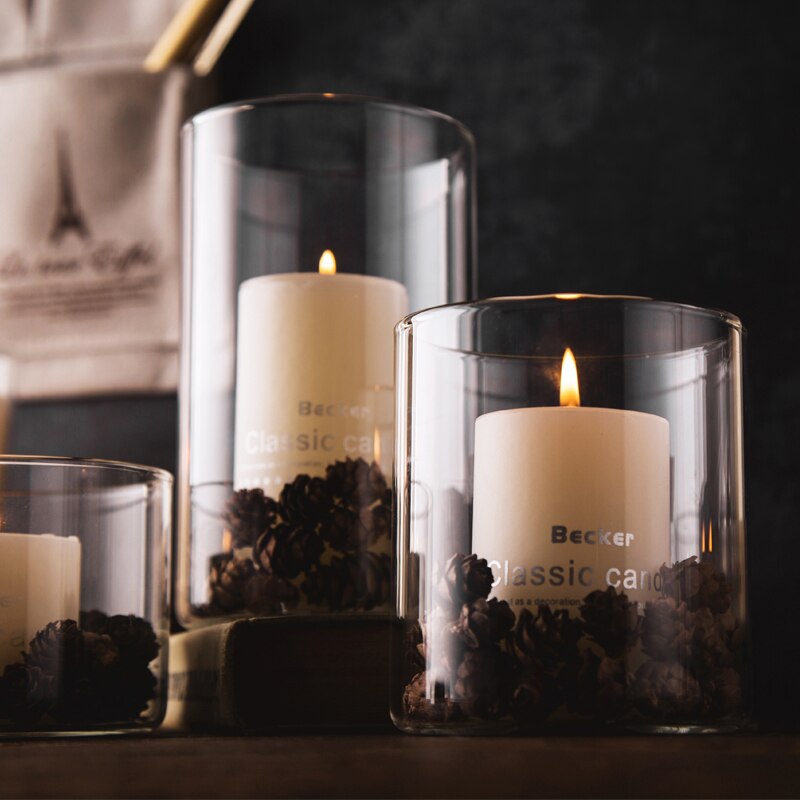 Weihnachts Kerzenringe 8 Stück | Mini Kränze Mit Beeren | Tischdeko Für Säulen