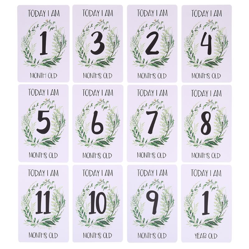 First Year Baby Monthly Milestone Photo Sharing Baby Belly Stickers Birth to 12 Months and 8 Bonus Achievement Stickers: 17